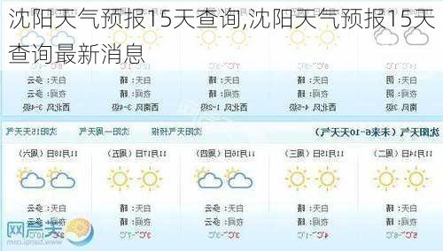 沈阳天气预报15天查询,沈阳天气预报15天查询最新消息-第2张图片-奥莱旅游网