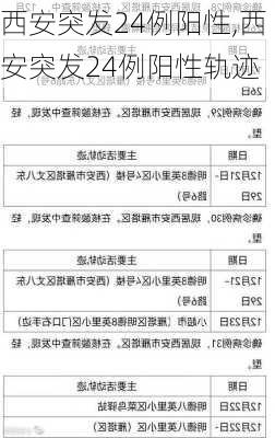 西安突发24例阳性,西安突发24例阳性轨迹-第2张图片-奥莱旅游网