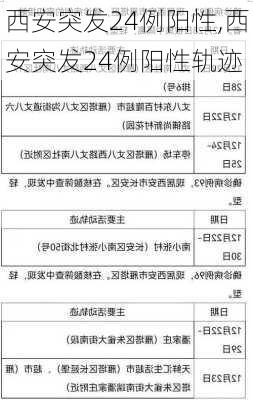 西安突发24例阳性,西安突发24例阳性轨迹-第3张图片-奥莱旅游网