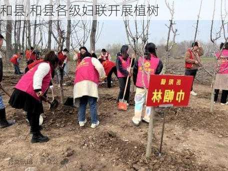 和县,和县各级妇联开展植树-第2张图片-奥莱旅游网