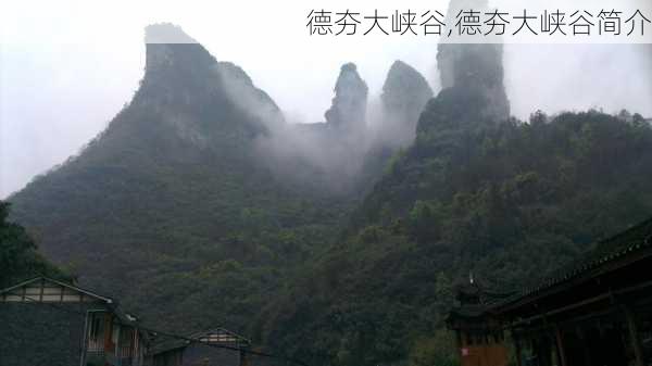 德夯大峡谷,德夯大峡谷简介-第3张图片-奥莱旅游网