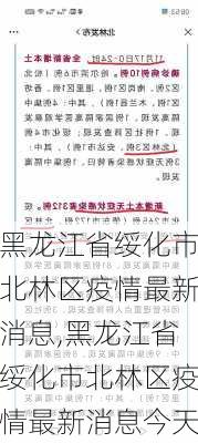 黑龙江省绥化市北林区疫情最新消息,黑龙江省绥化市北林区疫情最新消息今天-第2张图片-奥莱旅游网