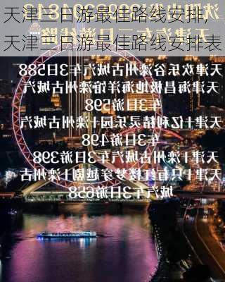 天津三日游最佳路线安排,天津三日游最佳路线安排表-第2张图片-奥莱旅游网