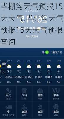 毕棚沟天气预报15天天气,毕棚沟天气预报15天天气预报查询-第2张图片-奥莱旅游网