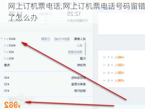 网上订机票电话,网上订机票电话号码留错了怎么办-第1张图片-奥莱旅游网