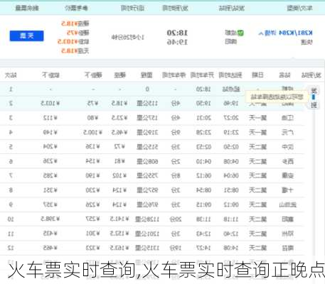 火车票实时查询,火车票实时查询正晚点-第1张图片-奥莱旅游网