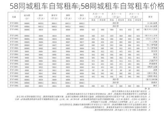 58同城租车自驾租车,58同城租车自驾租车价格-第3张图片-奥莱旅游网