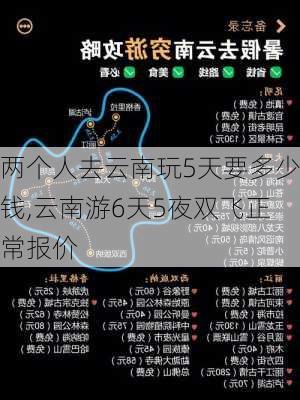 两个人去云南玩5天要多少钱,云南游6天5夜双飞正常报价-第3张图片-奥莱旅游网