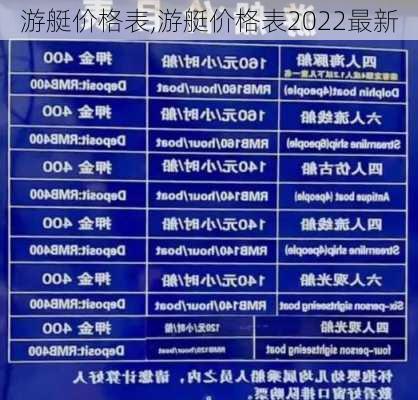 游艇价格表,游艇价格表2022最新-第2张图片-奥莱旅游网