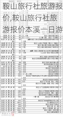 鞍山旅行社旅游报价,鞍山旅行社旅游报价本溪一日游-第2张图片-奥莱旅游网