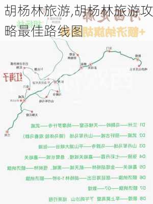 胡杨林旅游,胡杨林旅游攻略最佳路线图-第2张图片-奥莱旅游网