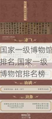 国家一级博物馆排名,国家一级博物馆排名榜-第2张图片-奥莱旅游网