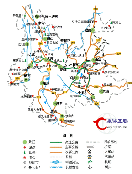 云南自驾7天最佳路线,云南自驾7天最佳路线图-第3张图片-奥莱旅游网