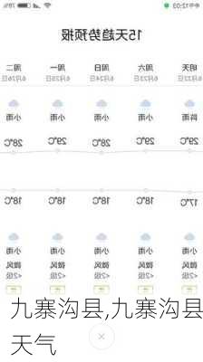 九寨沟县,九寨沟县天气-第1张图片-奥莱旅游网