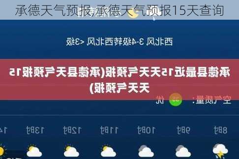 承德天气预报,承德天气预报15天查询-第3张图片-奥莱旅游网