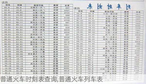 普通火车时刻表查询,普通火车列车表-第1张图片-奥莱旅游网