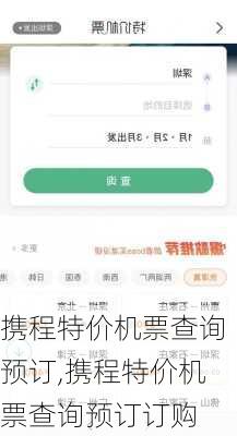 携程特价机票查询预订,携程特价机票查询预订订购-第3张图片-奥莱旅游网