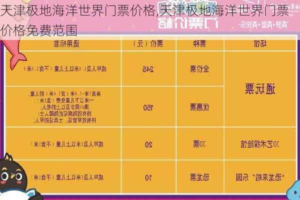 天津极地海洋世界门票价格,天津极地海洋世界门票价格免费范围-第3张图片-奥莱旅游网