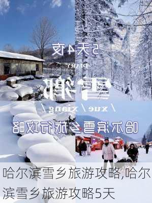 哈尔滨雪乡旅游攻略,哈尔滨雪乡旅游攻略5天-第3张图片-奥莱旅游网