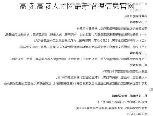 高陵,高陵人才网最新招聘信息官网-第3张图片-奥莱旅游网