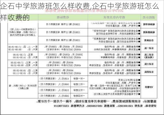 企石中学旅游班怎么样收费,企石中学旅游班怎么样收费的-第2张图片-奥莱旅游网