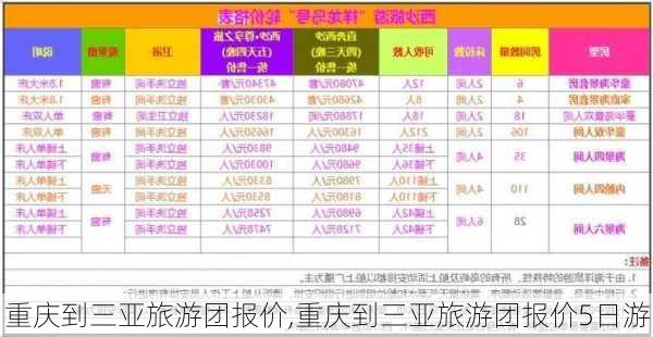 重庆到三亚旅游团报价,重庆到三亚旅游团报价5日游-第3张图片-奥莱旅游网