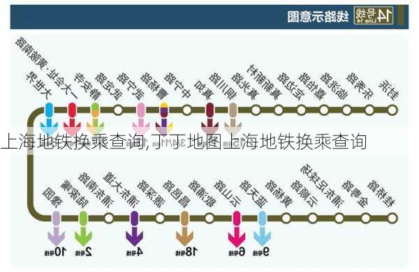 上海地铁换乘查询,丁丁地图上海地铁换乘查询