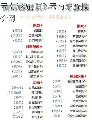 云南旅游报价,云南旅游报价网-第3张图片-奥莱旅游网