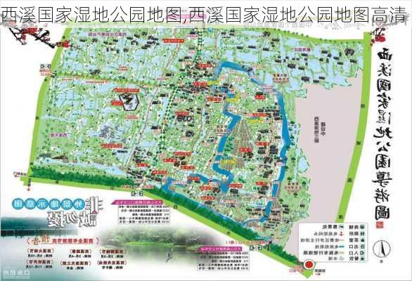 西溪国家湿地公园地图,西溪国家湿地公园地图高清-第3张图片-奥莱旅游网