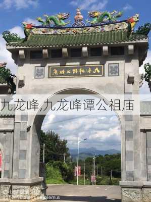 九龙峰,九龙峰谭公祖庙-第1张图片-奥莱旅游网