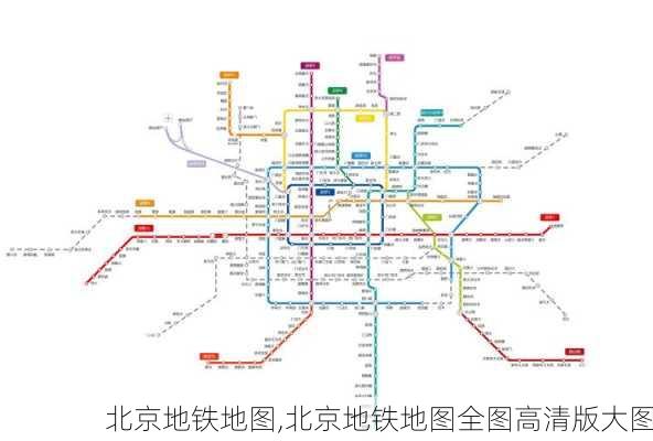 北京地铁地图,北京地铁地图全图高清版大图-第2张图片-奥莱旅游网