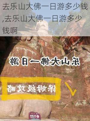 去乐山大佛一日游多少钱,去乐山大佛一日游多少钱啊-第2张图片-奥莱旅游网