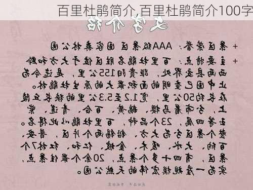 百里杜鹃简介,百里杜鹃简介100字-第3张图片-奥莱旅游网