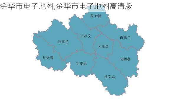 金华市电子地图,金华市电子地图高清版-第1张图片-奥莱旅游网