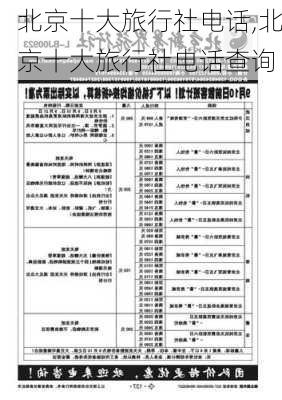 北京十大旅行社电话,北京十大旅行社电话查询-第2张图片-奥莱旅游网