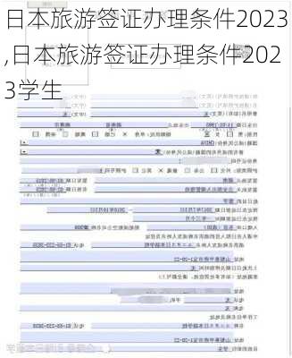 日本旅游签证办理条件2023,日本旅游签证办理条件2023学生-第3张图片-奥莱旅游网