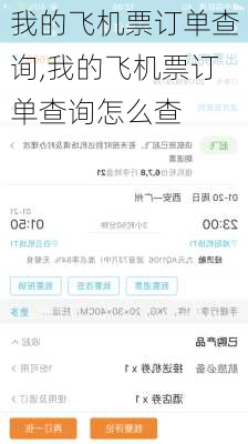 我的飞机票订单查询,我的飞机票订单查询怎么查-第1张图片-奥莱旅游网