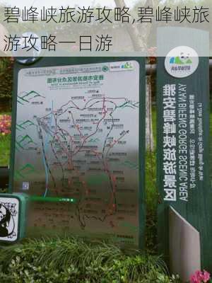 碧峰峡旅游攻略,碧峰峡旅游攻略一日游-第3张图片-奥莱旅游网