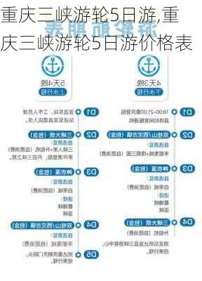 重庆三峡游轮5日游,重庆三峡游轮5日游价格表-第3张图片-奥莱旅游网