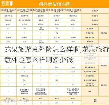 龙泉旅游意外险怎么样啊,龙泉旅游意外险怎么样啊多少钱-第2张图片-奥莱旅游网