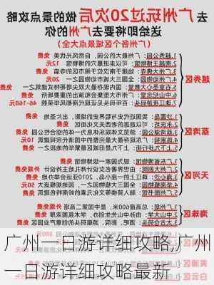 广州一日游详细攻略,广州一日游详细攻略最新-第2张图片-奥莱旅游网