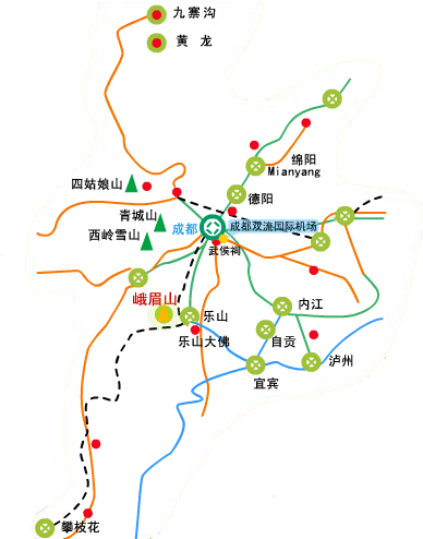 峨眉山在四川哪里,峨眉山在四川哪里个城市-第2张图片-奥莱旅游网