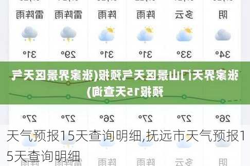 天气预报15天查询明细,抚远市天气预报15天查询明细-第3张图片-奥莱旅游网