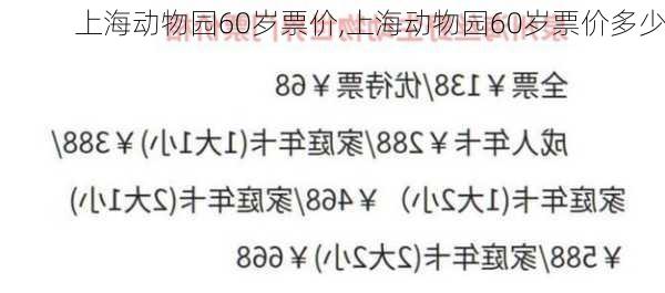 上海动物园60岁票价,上海动物园60岁票价多少-第2张图片-奥莱旅游网