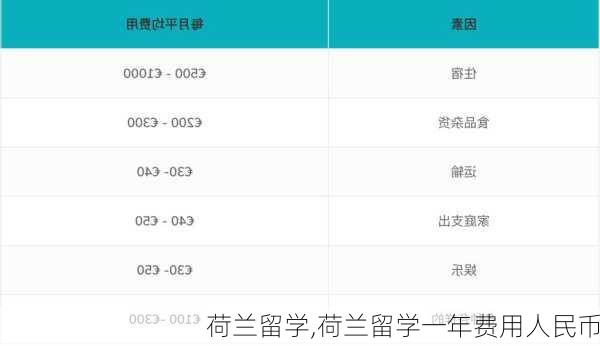 荷兰留学,荷兰留学一年费用人民币-第1张图片-奥莱旅游网