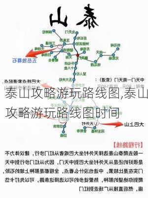 泰山攻略游玩路线图,泰山攻略游玩路线图时间-第1张图片-奥莱旅游网