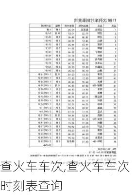 查火车车次,查火车车次时刻表查询-第2张图片-奥莱旅游网