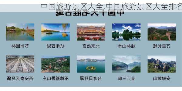 中国旅游景区大全,中国旅游景区大全排名-第1张图片-奥莱旅游网