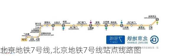 北京地铁7号线,北京地铁7号线站点线路图-第1张图片-奥莱旅游网