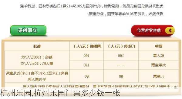 杭州乐园,杭州乐园门票多少钱一张-第2张图片-奥莱旅游网